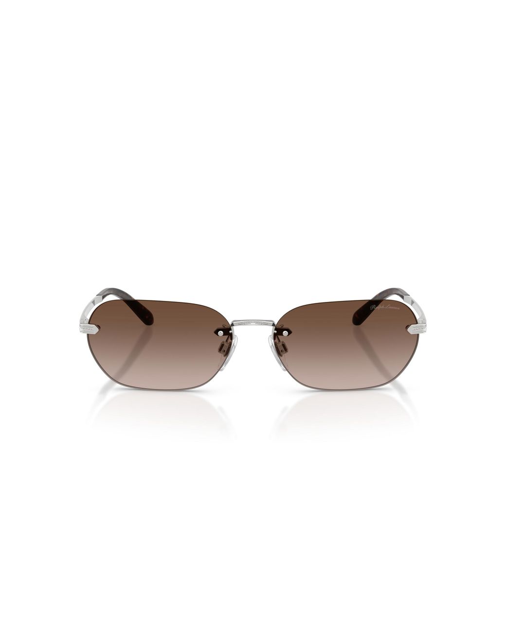 Ralph Lauren Black Rl7089 900113 Sunglasses Metal Squared Normal Shaded