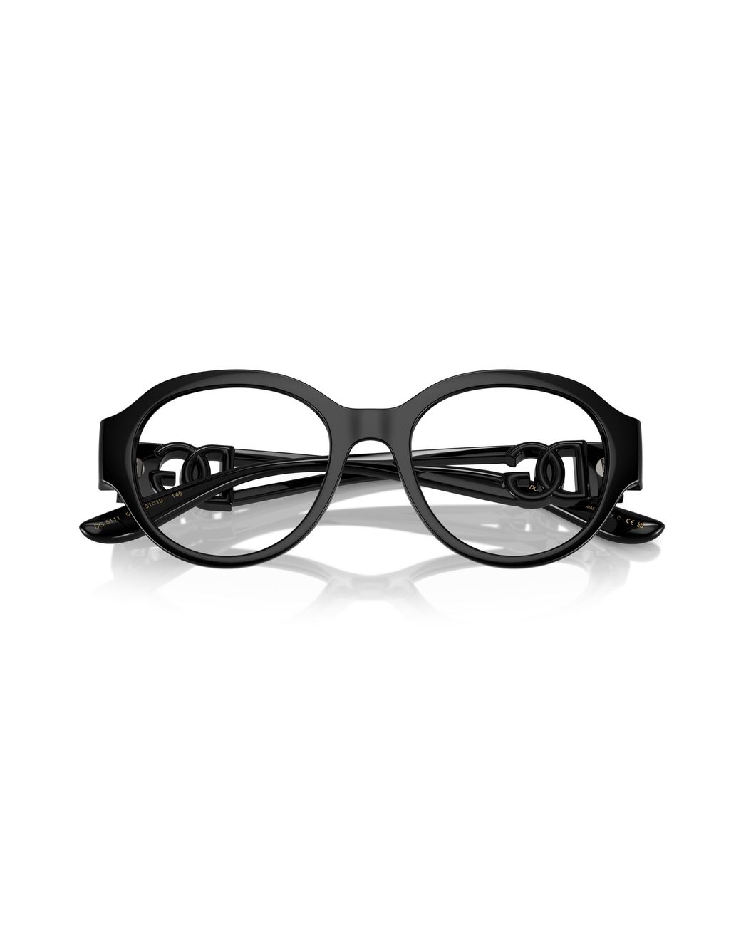 Dolce & Gabbana Black Dg5111 501 Optical Frames Injected Transparent Pantos Normal