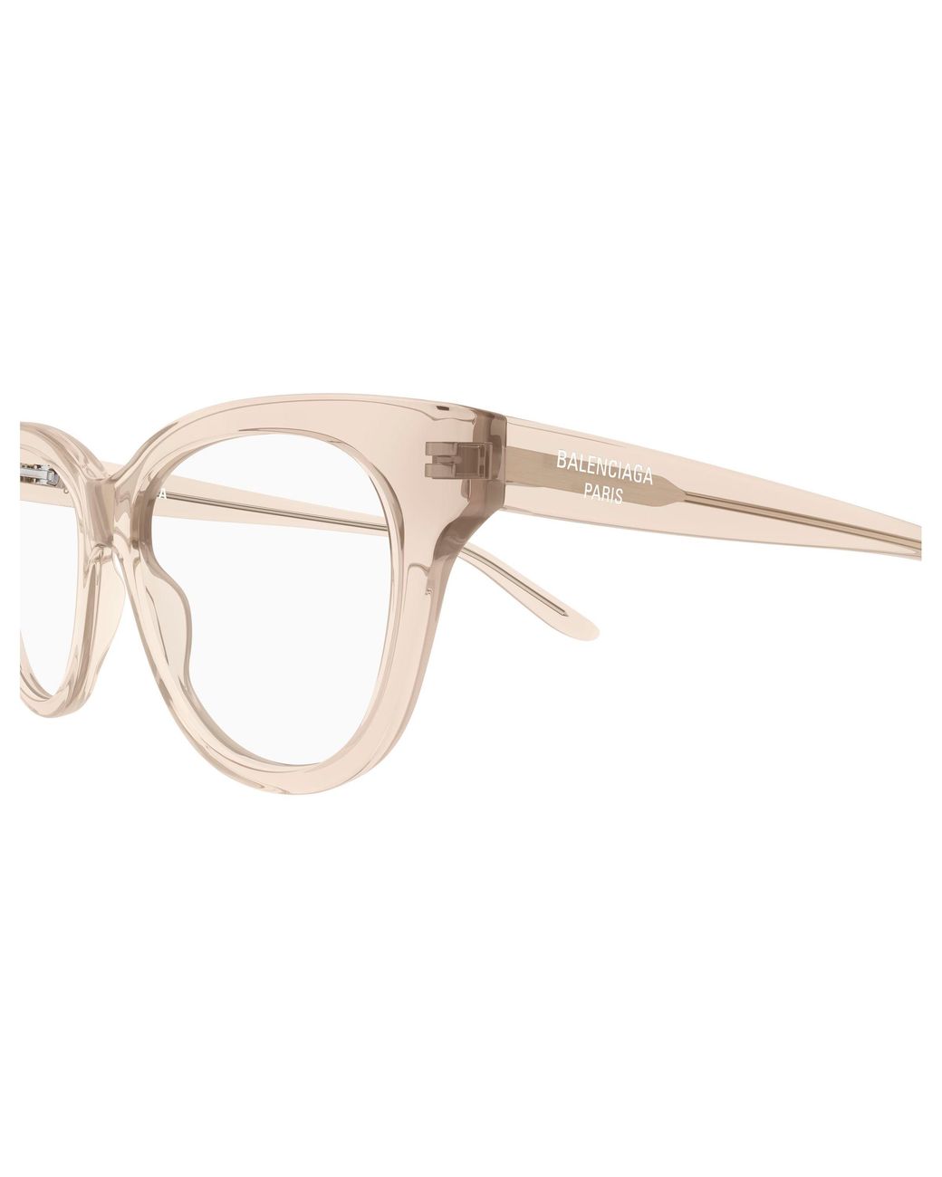 Balenciaga Black Bb0441O 007 Optical Frames Acetate Transparent Butterfly
