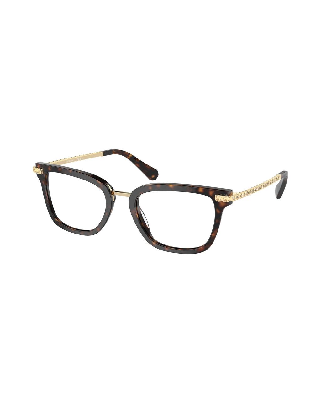 Swarovski Black Sk2018 1045 Optical Frames Acetate Squared Normal
