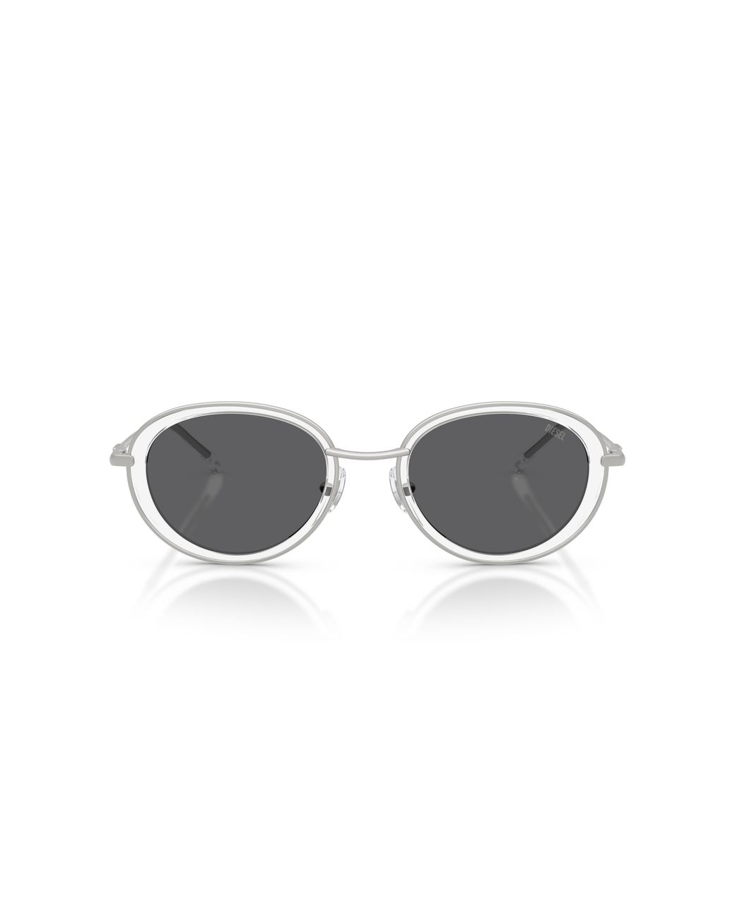 DIESEL Black Dl1018 100787 Sunglasses Metal Round Normal