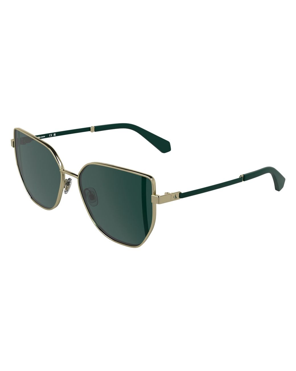 Calvin Klein Black Ckj25209S 717 Sunglasses Metal Butterfly Normal
