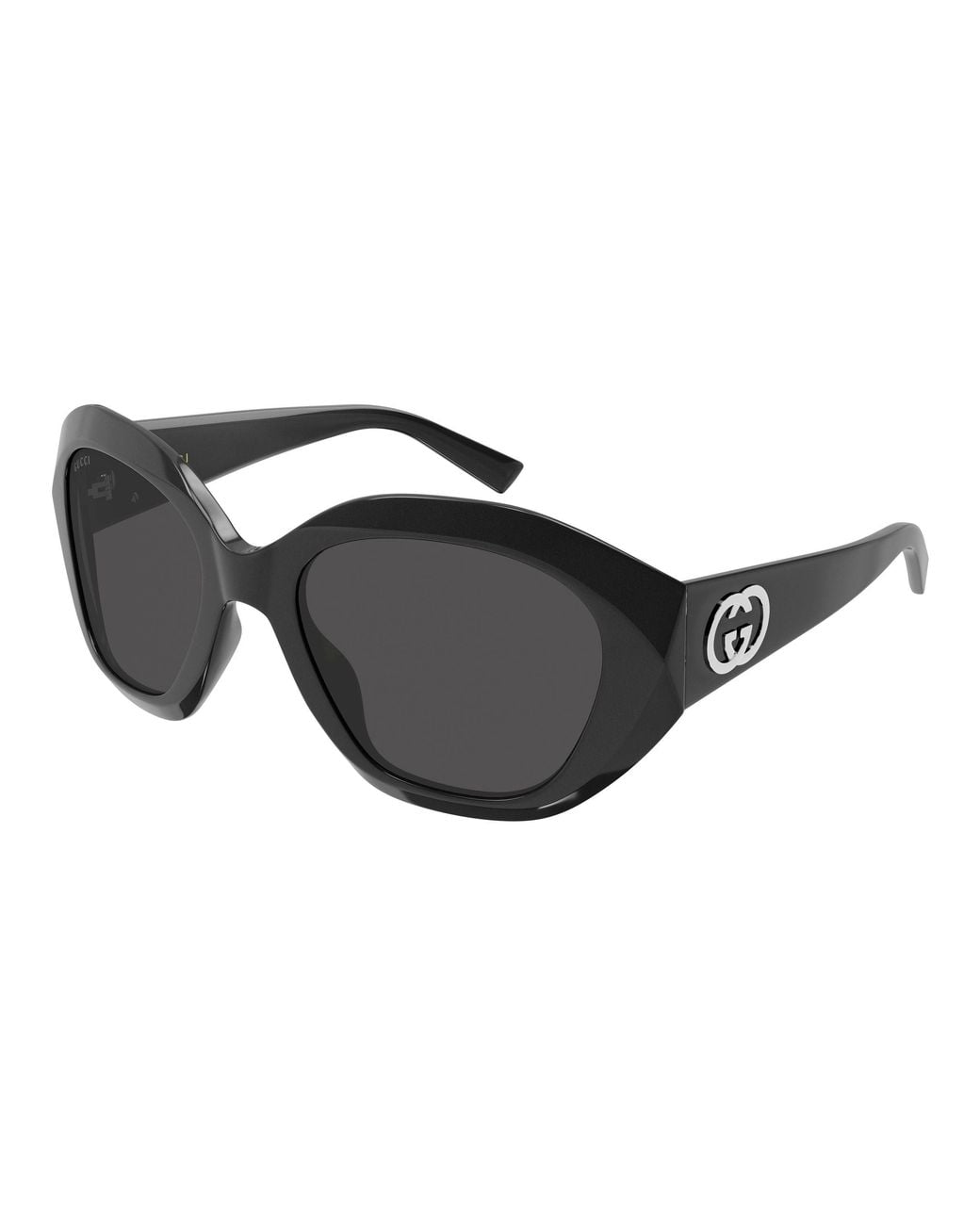 Gucci Black Gg2200S 003 Sunglasses Acetate Geometric