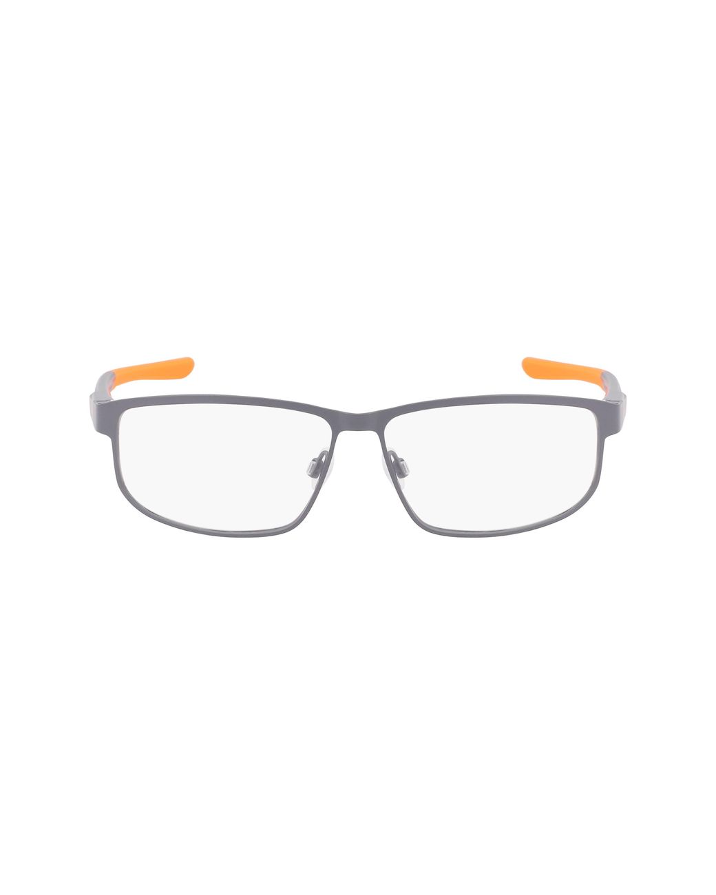 Nike Black 8157 039 Optical Frames Metal Squared Normal for men