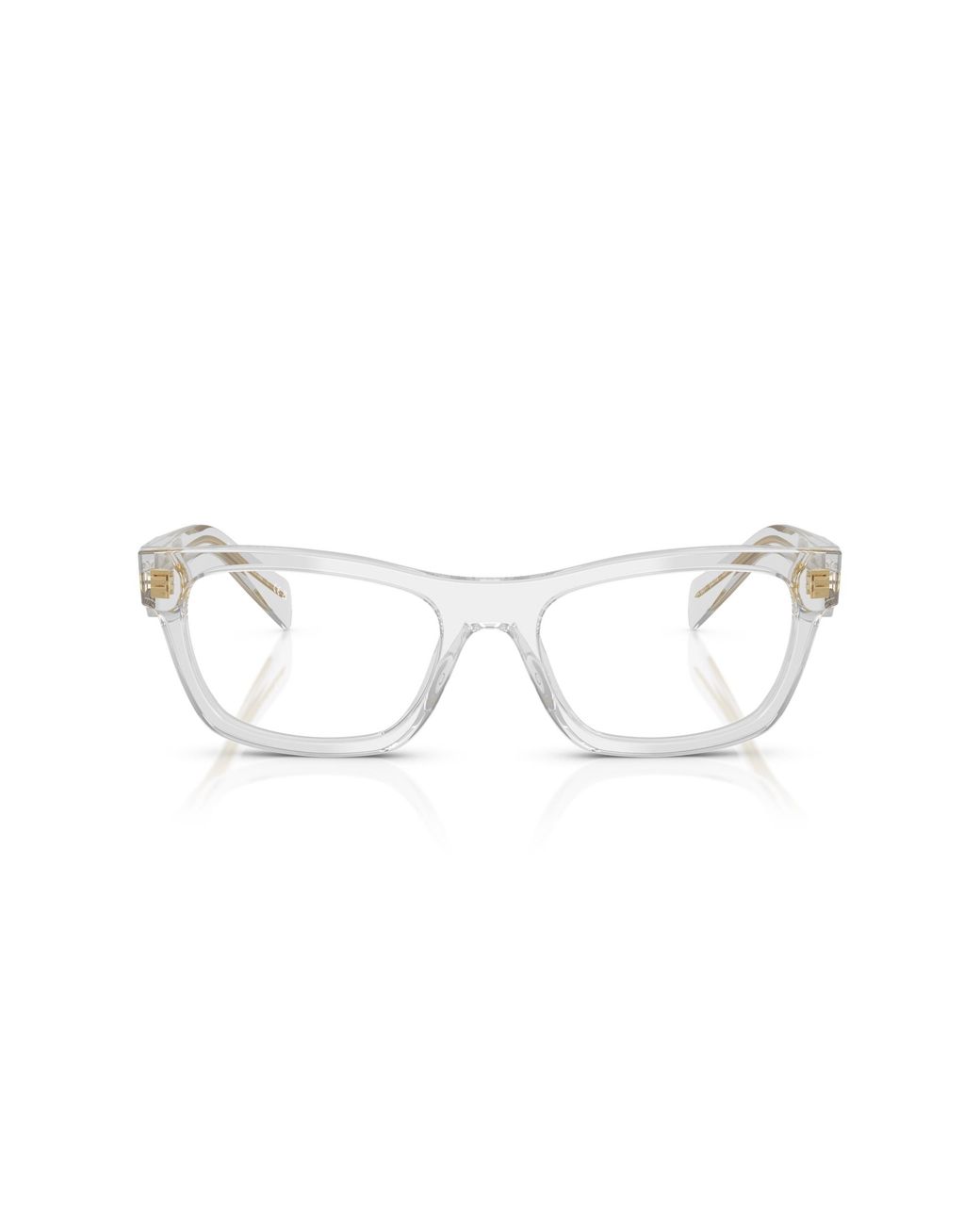 Prada Black Pr B01V 12R1O1 Optical Frames Acetate Butterfly Normal