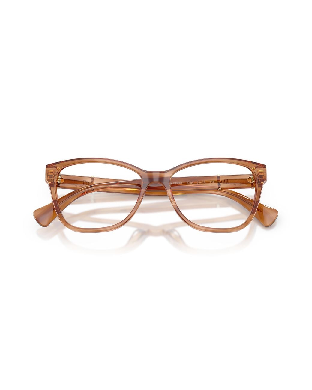 Ralph Lauren Black Ra7199U 6384 Optical Frames Acetate Transparent Butterfly Normal