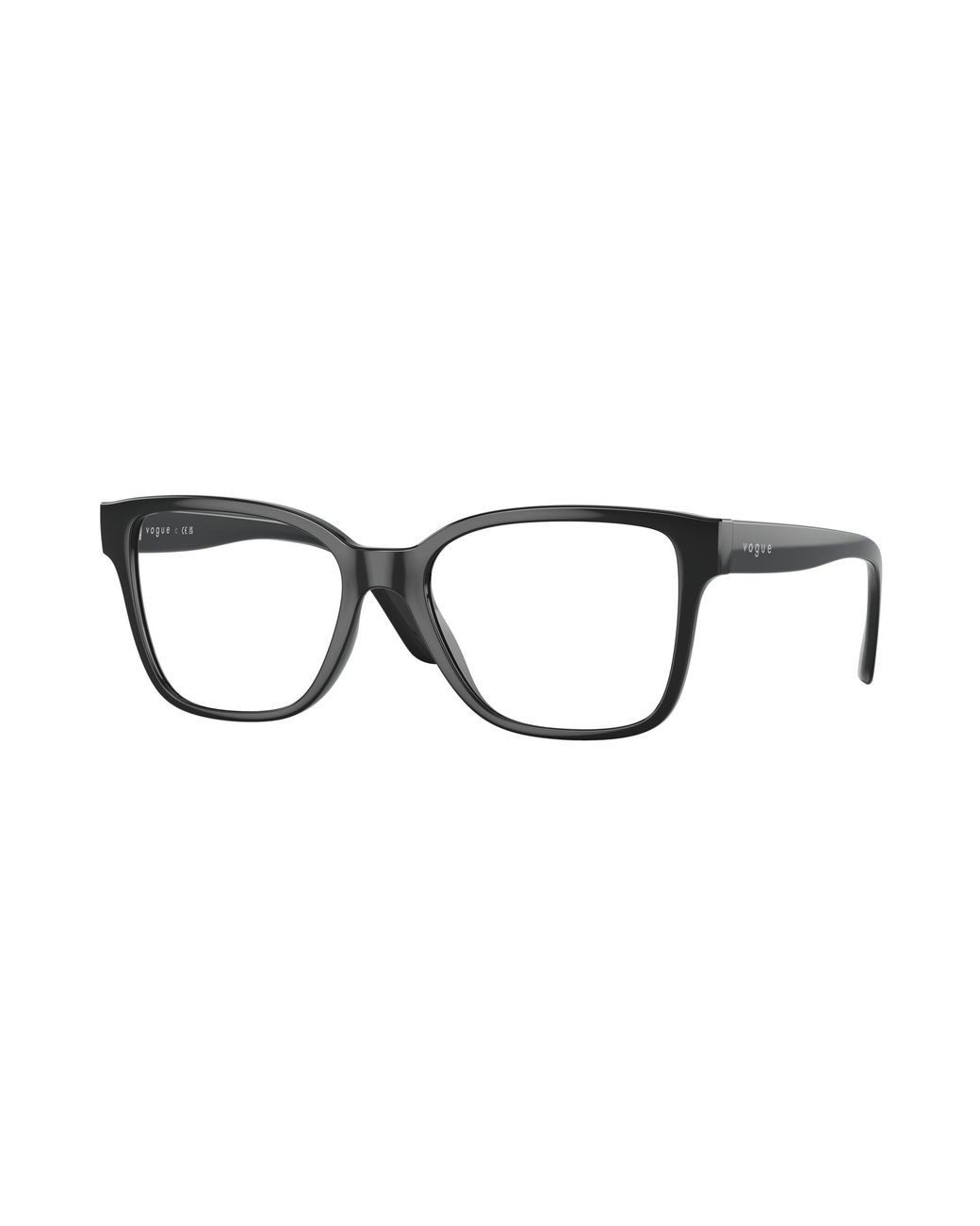 Vogue Eyewear Black Vo5452 W44 Optical Frames Injected Squared Normal