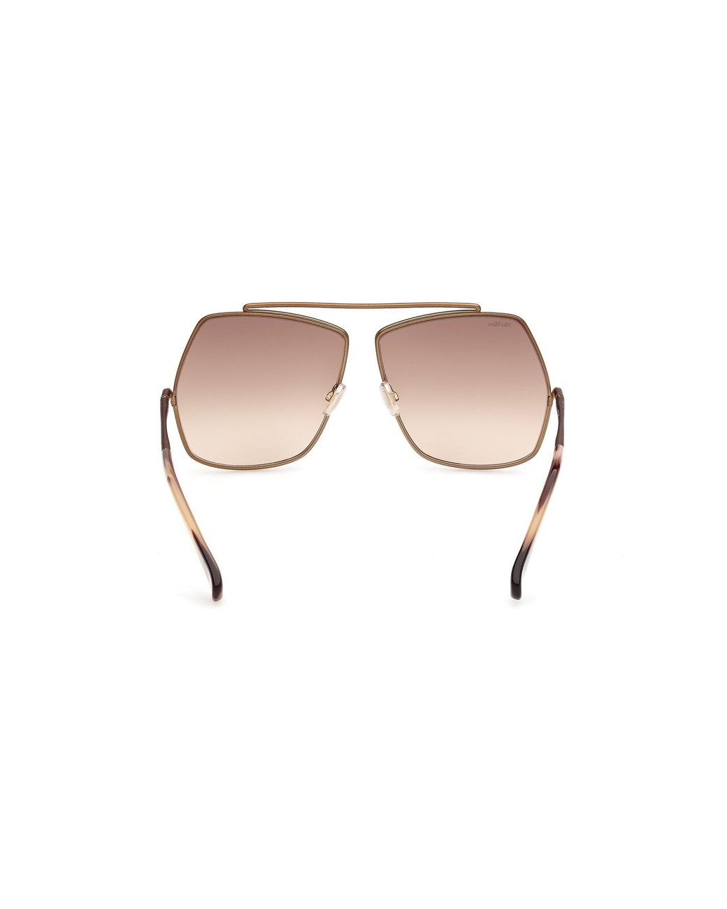 Max Mara Black Mm0006 Elsa 47F Sunglasses Metal Geometric Normal