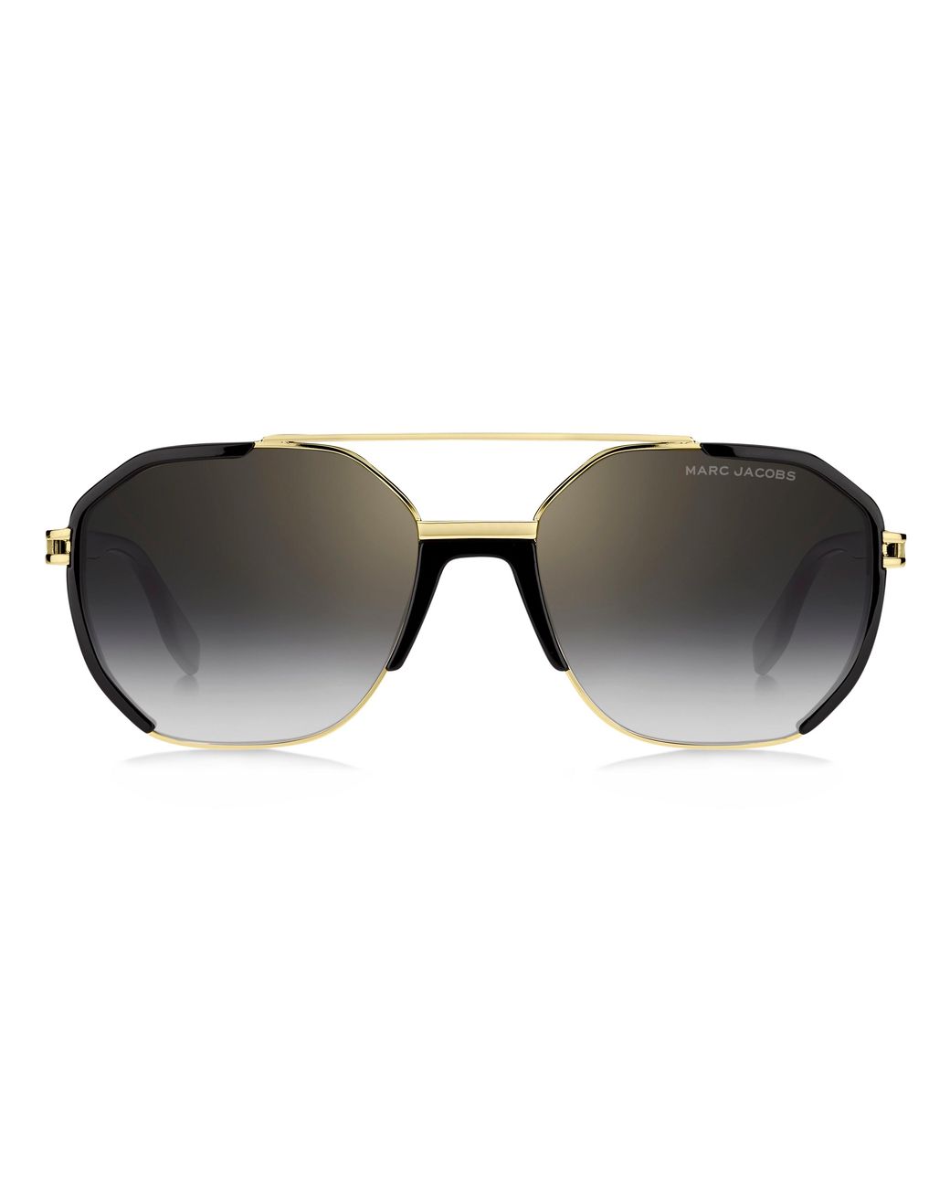 Marc Jacobs Black Marc 749/S Rhl/Fq Sunglasses Metal/ Pilot Mirrored Shaded for men