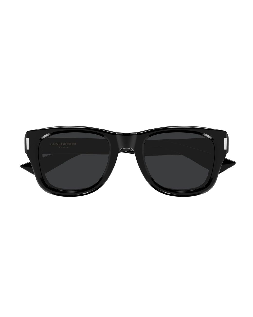 Saint Laurent Black Sl 801 001 Sunglasses Acetate Round for men