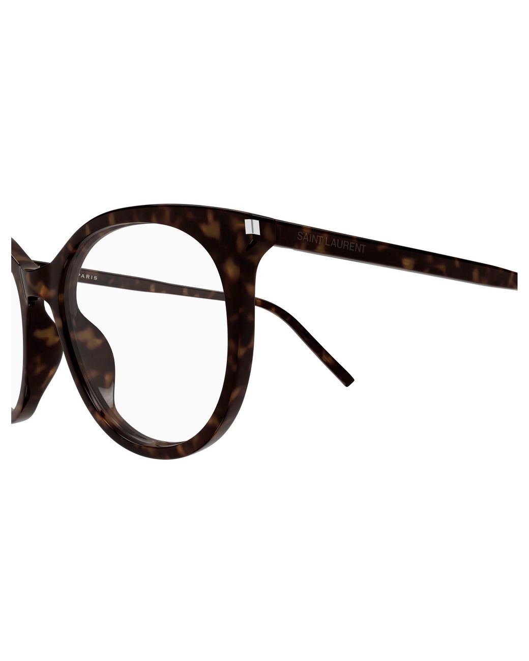 Saint Laurent Black Sl 891 002 Optical Frames Acetate Transparent Cat Eye Antiriflesso