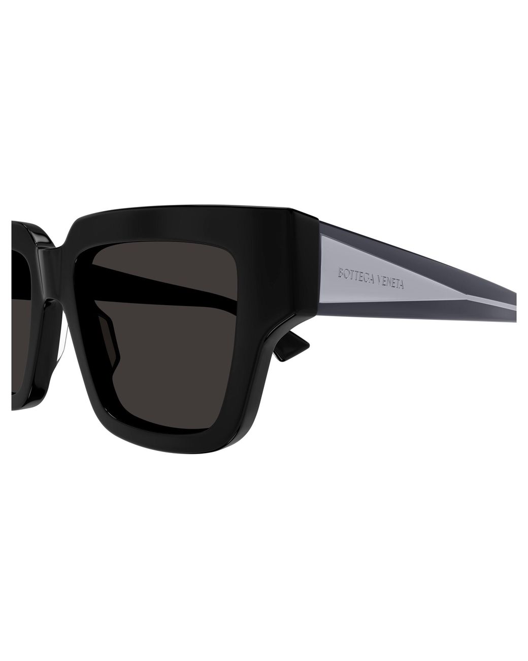 Bottega Veneta Black Bv1276S 001 Sunglasses Acetate Squared