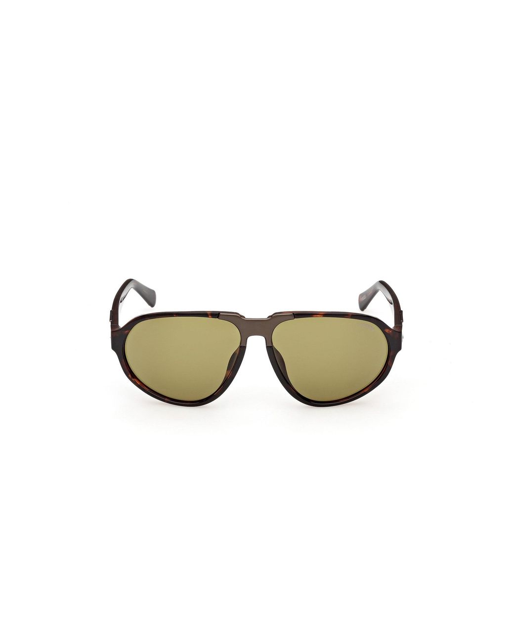 Guess Black Gu00303 52N Sunglasses Injected Pilot Normal for men