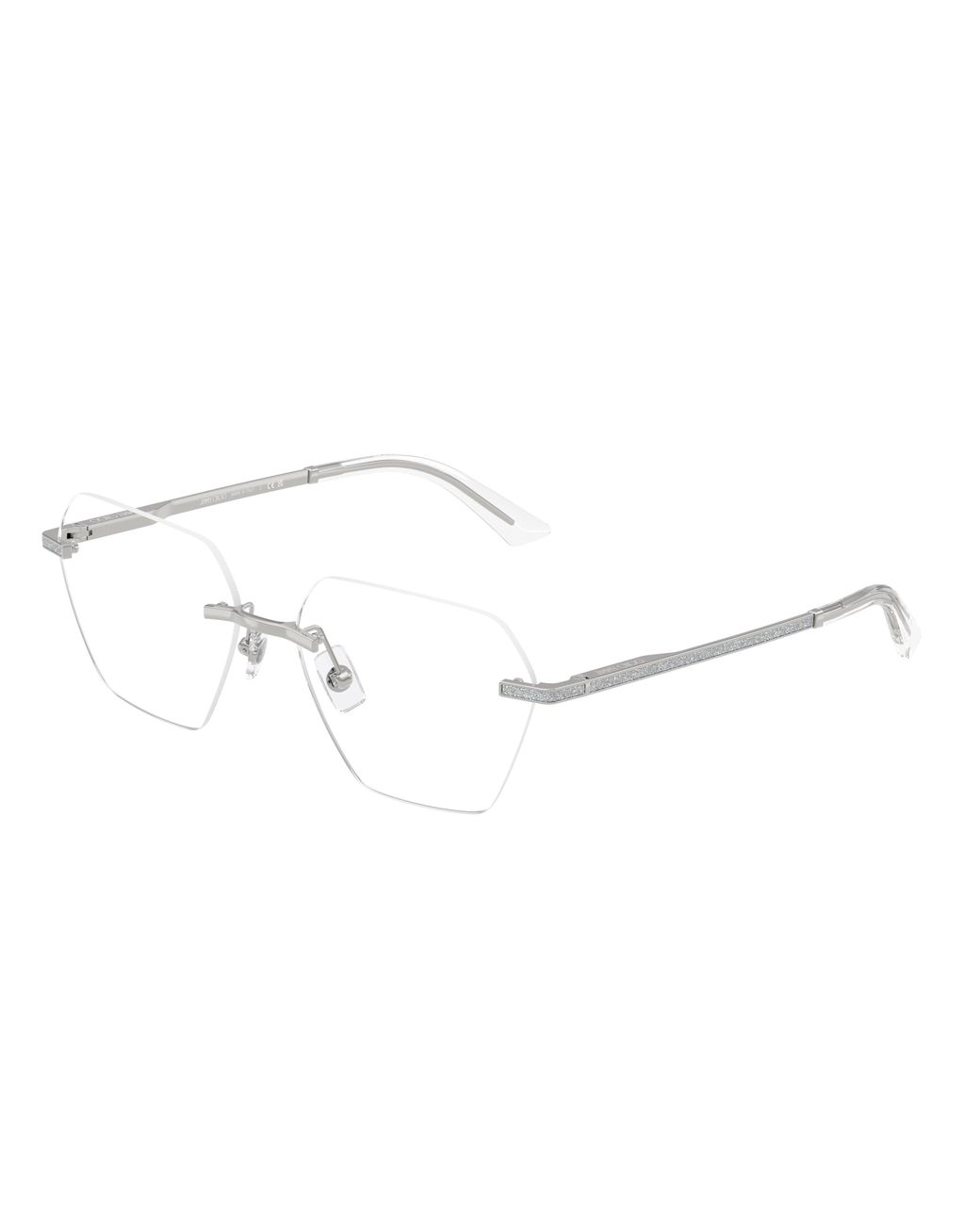 Jimmy Choo Black Jc2016J 3002 Optical Frames Metal Geometric Normal