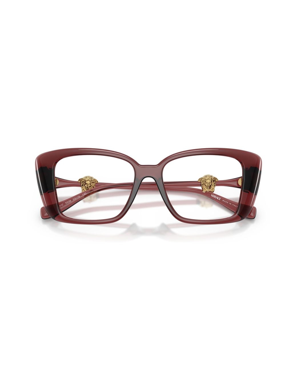 Versace Black Ve3385U 5539 Optical Frames Injected Squared Normal