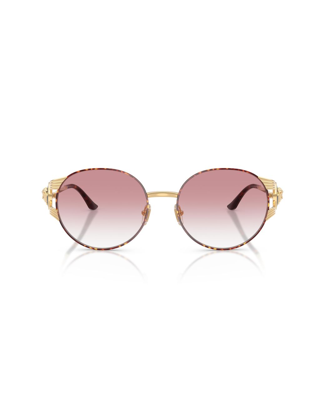 Versace Black Ve2303 15253B Sunglasses Metal Round Normal Nuanced