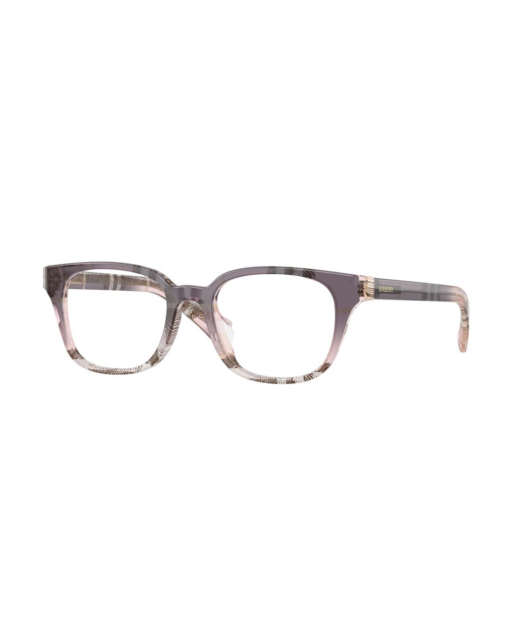 Burberry Black Be2462D 4220 Optical Frames Acetate Transparent Squared Normal