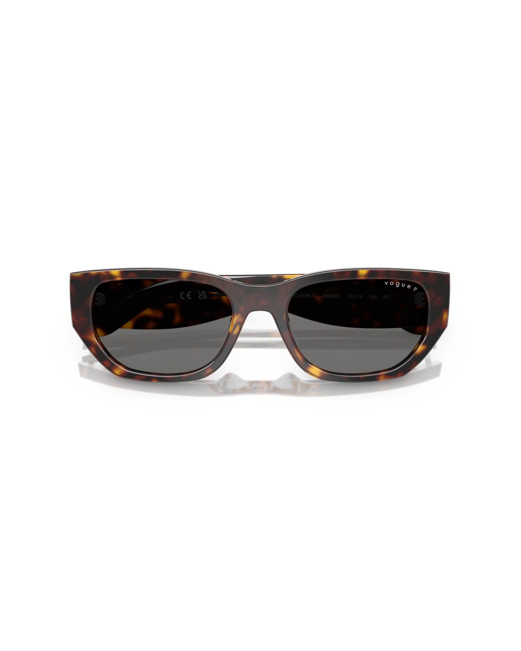Vogue Eyewear Black Vo5586S W65681 Sunglasses Acetate Squared Polarized