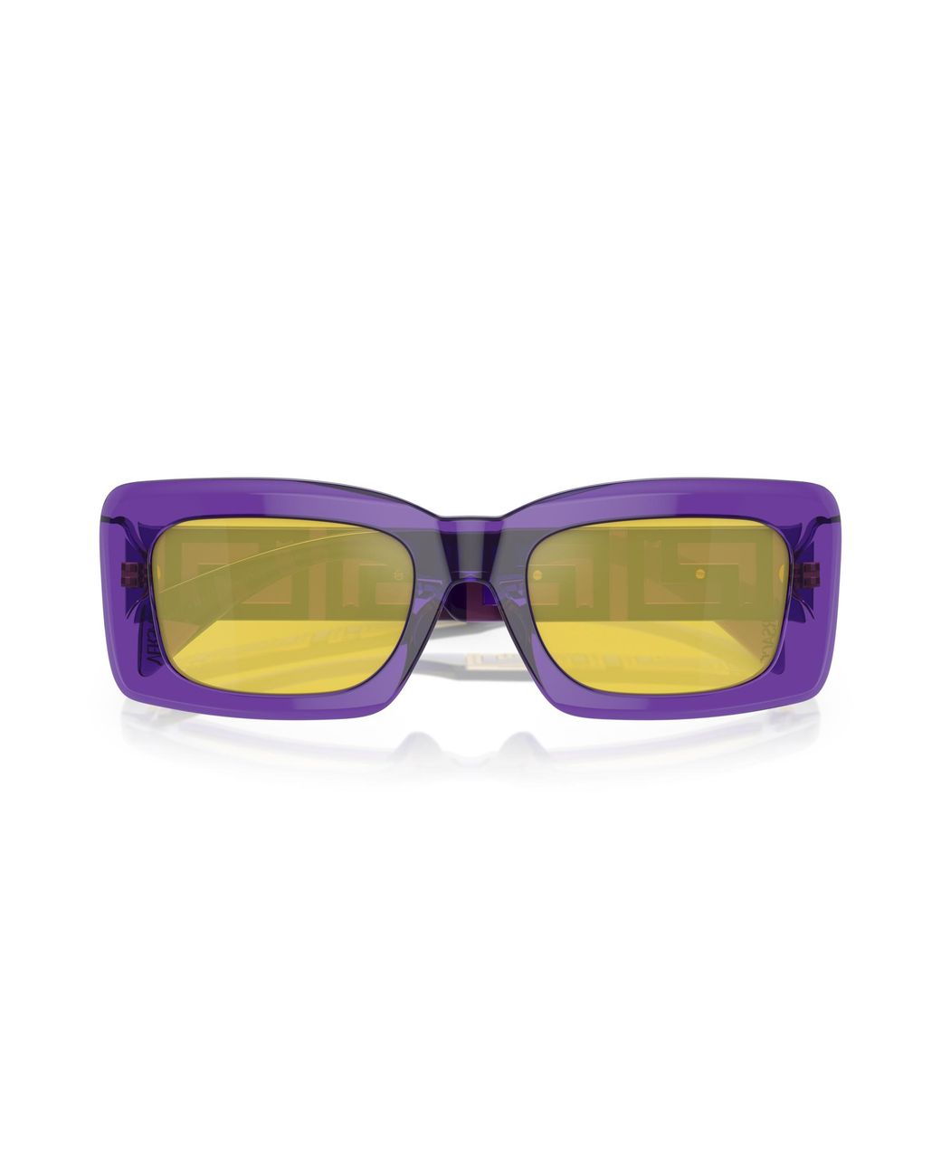 Versace Black Ve4444U 5408V9 Sunglasses Acetate Squared Normal Mirror