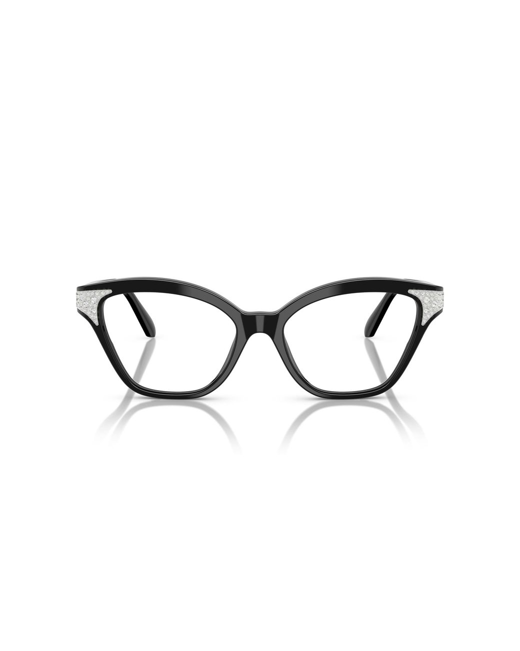 Swarovski Black Sk2029 1001 Optical Frames Acetate Cat Eye Normal
