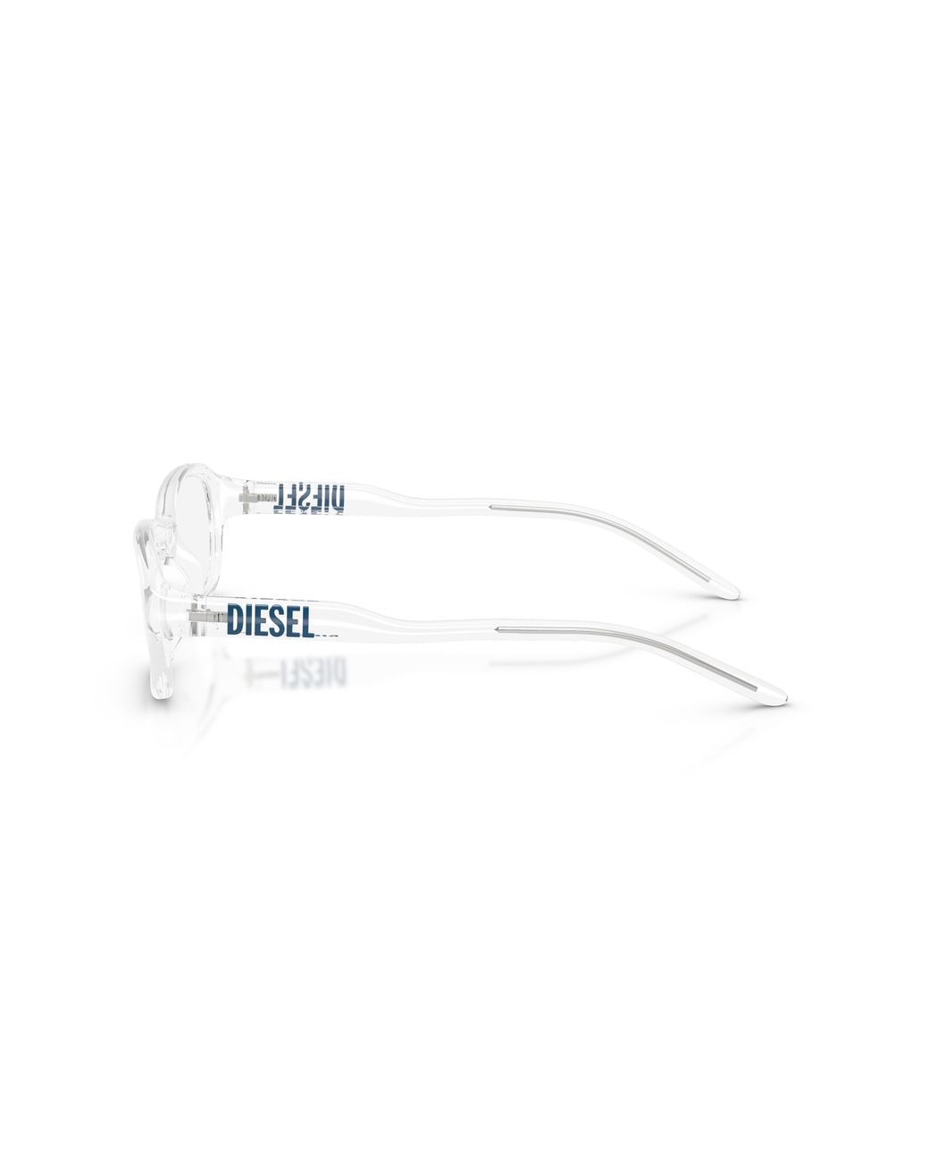 DIESEL Black Dl6015U 2005 Optical Frames Injected Squared Normal