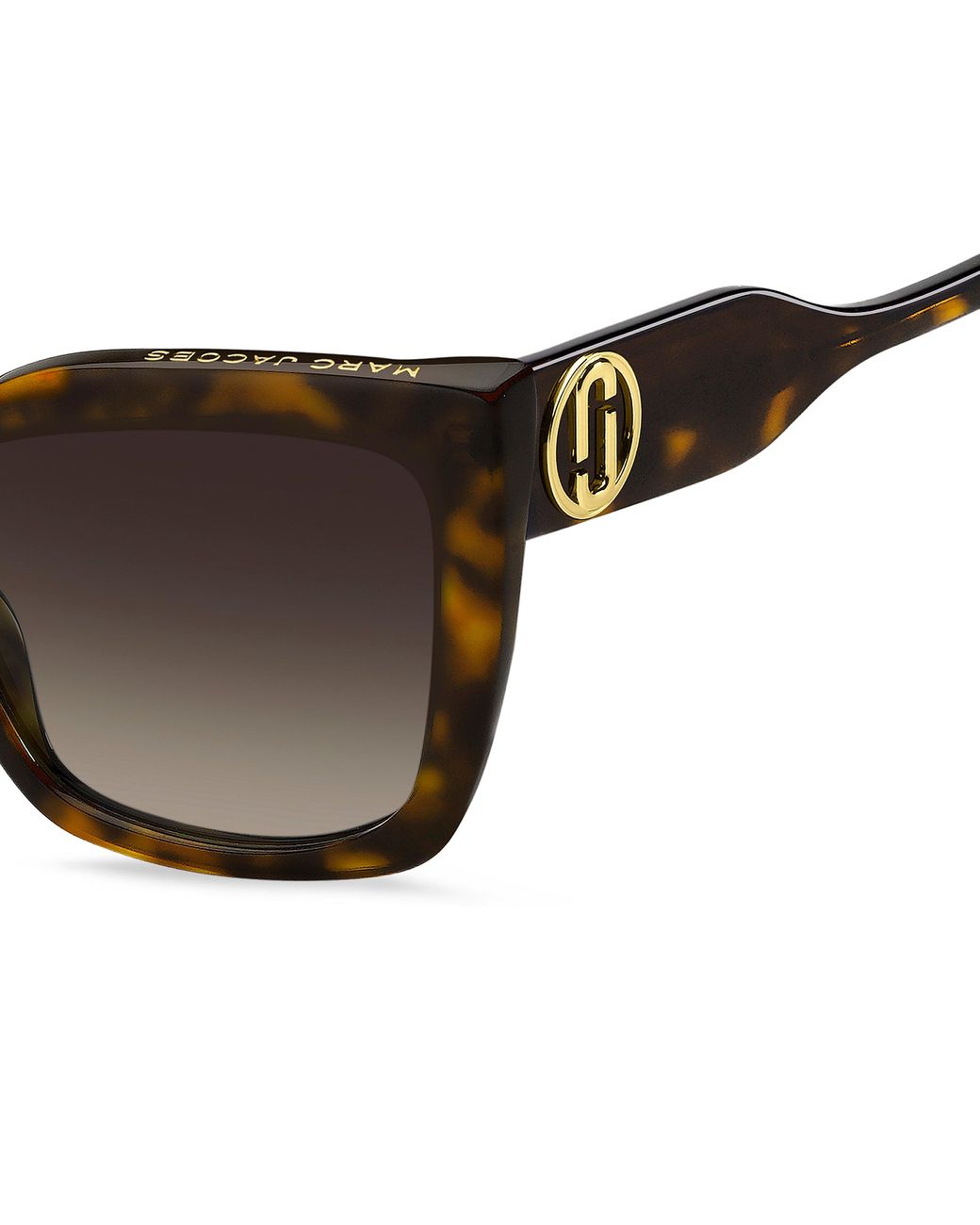 Marc Jacobs Black Marc 811/S 086/Ha Sunglasses Acetate Squared Normal Shaded