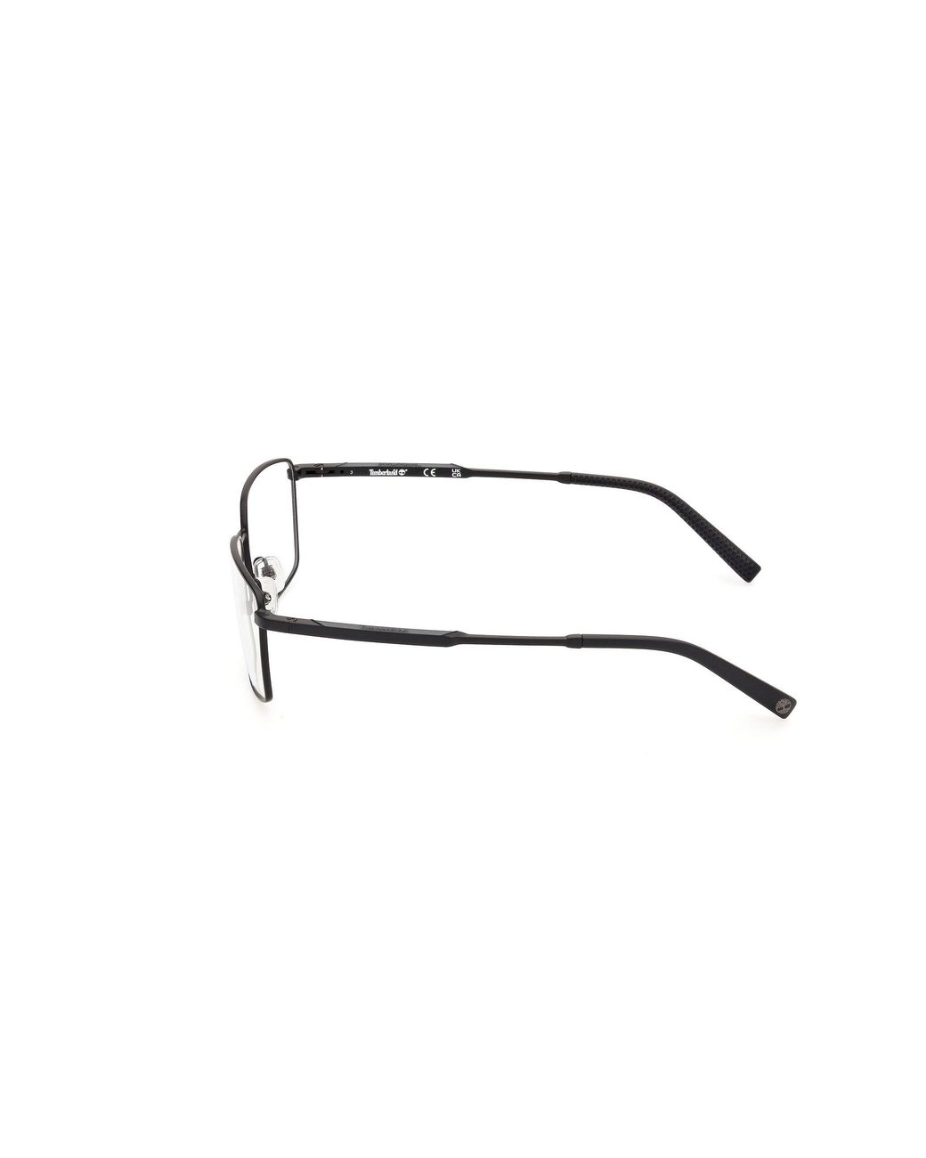 Timberland Black Tb50005 002 Optical Frames Metal Squared Normal for men