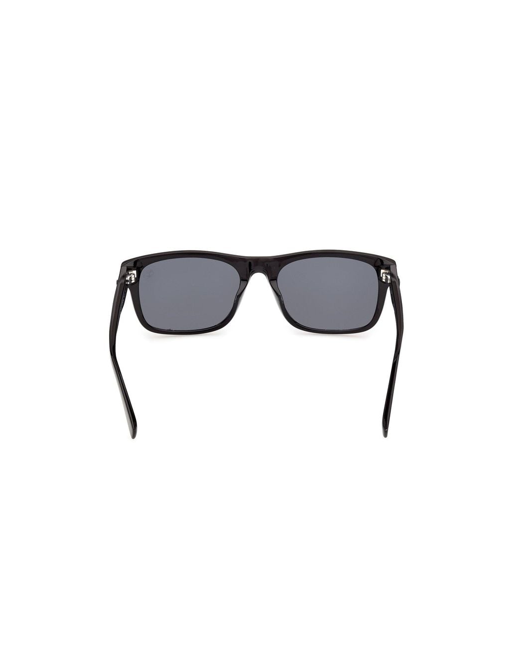 Timberland Black Tb00098 01D Sunglasses Acetate Smoke Squared Polarized for men