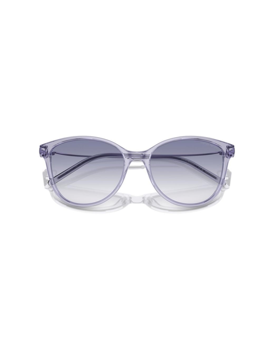 Emporio Armani Black Ea4220 611179 Sunglasses Acetate Cat Eye Normal Shaded