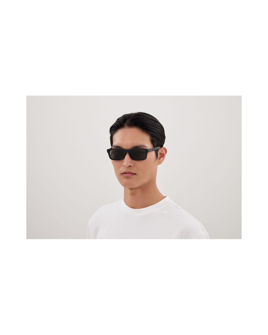 Gucci Black Gg1986Sa 001 Sunglasses Injected Squared for men