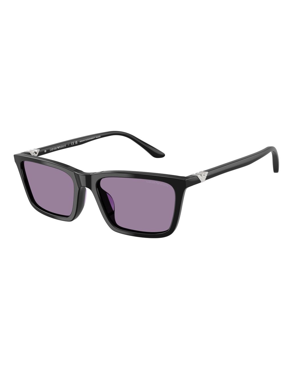 Emporio Armani Black Ea4239U 501769 Sunglasses Acetate Squared Normal