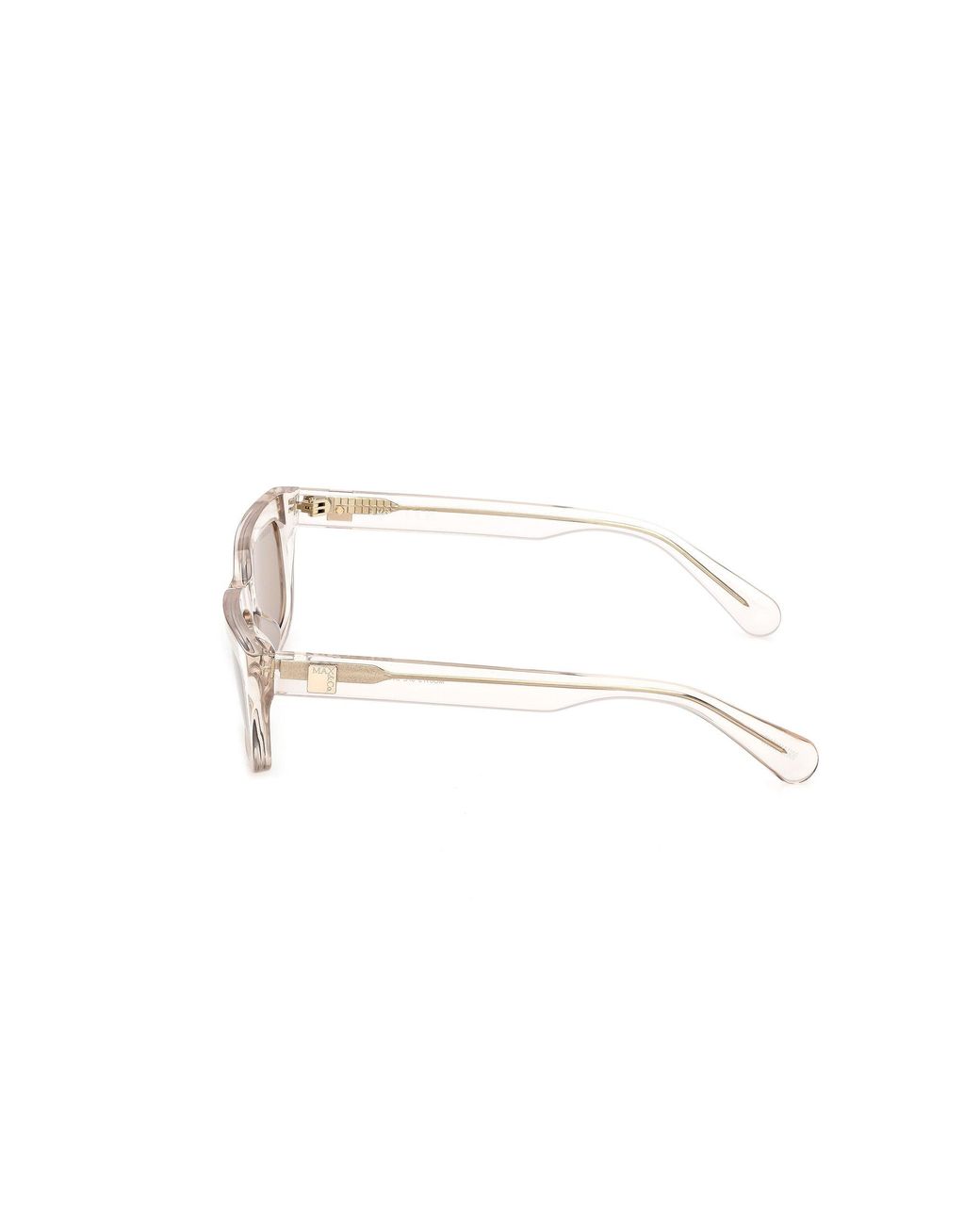 MAX&Co. Black Mo0175 57E Sunglasses Acetate Squared Normal