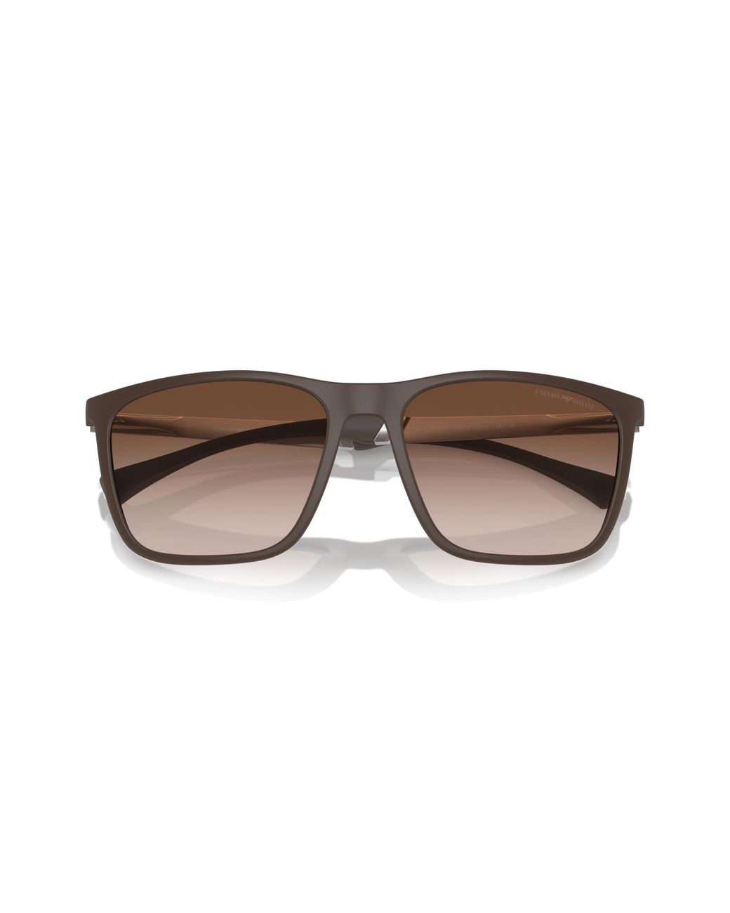 Emporio Armani Black Ea4150 534213 Sunglasses Injected Squared Normal Shaded for men