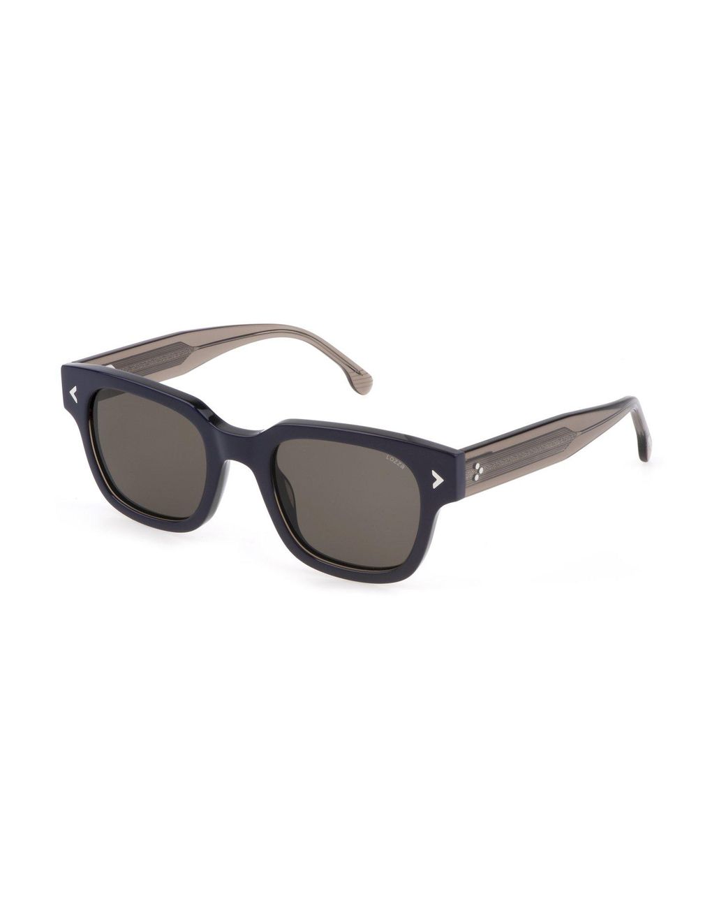 Lozza Black Sl4300 Positano4 0D25 Sunglasses Acetate Squared Normal for men