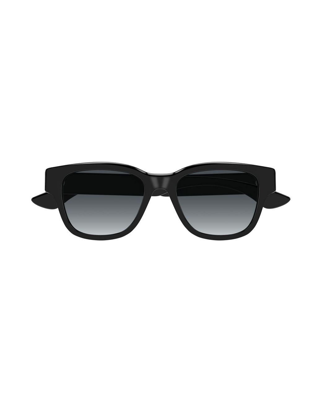 McQueen Black Am0528Sa 001 Sunglasses Acetate Squared