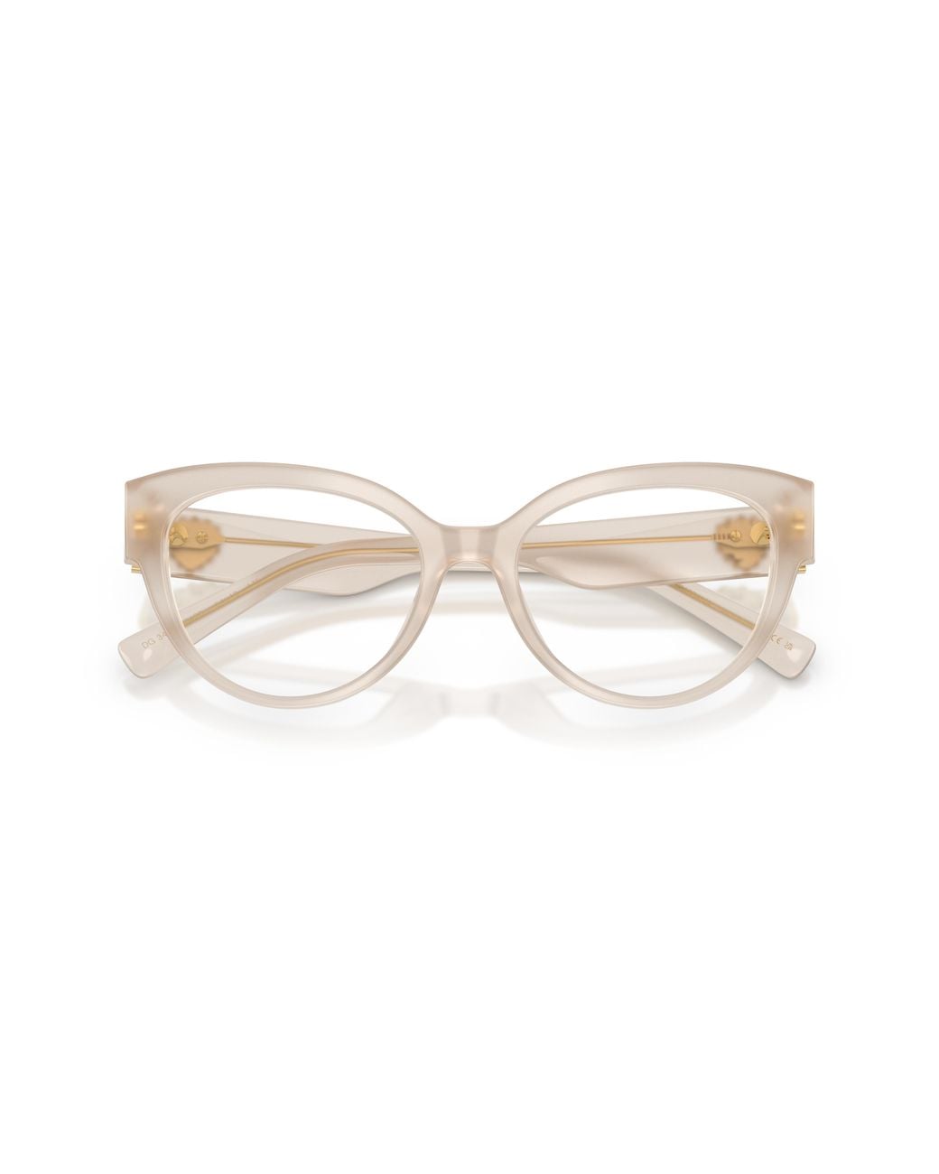 Dolce & Gabbana Black Dg3440 3420 Optical Frames Acetate Transparent Cat Eye Normal
