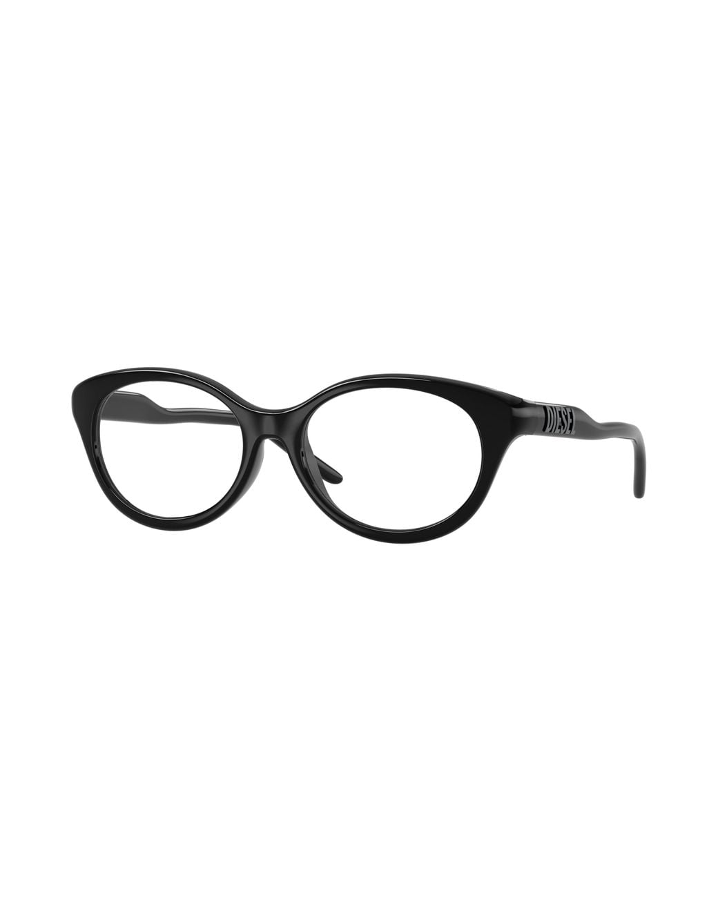 DIESEL Black Dl6011U 2001 Optical Frames Injected Transparent Pantos Normal