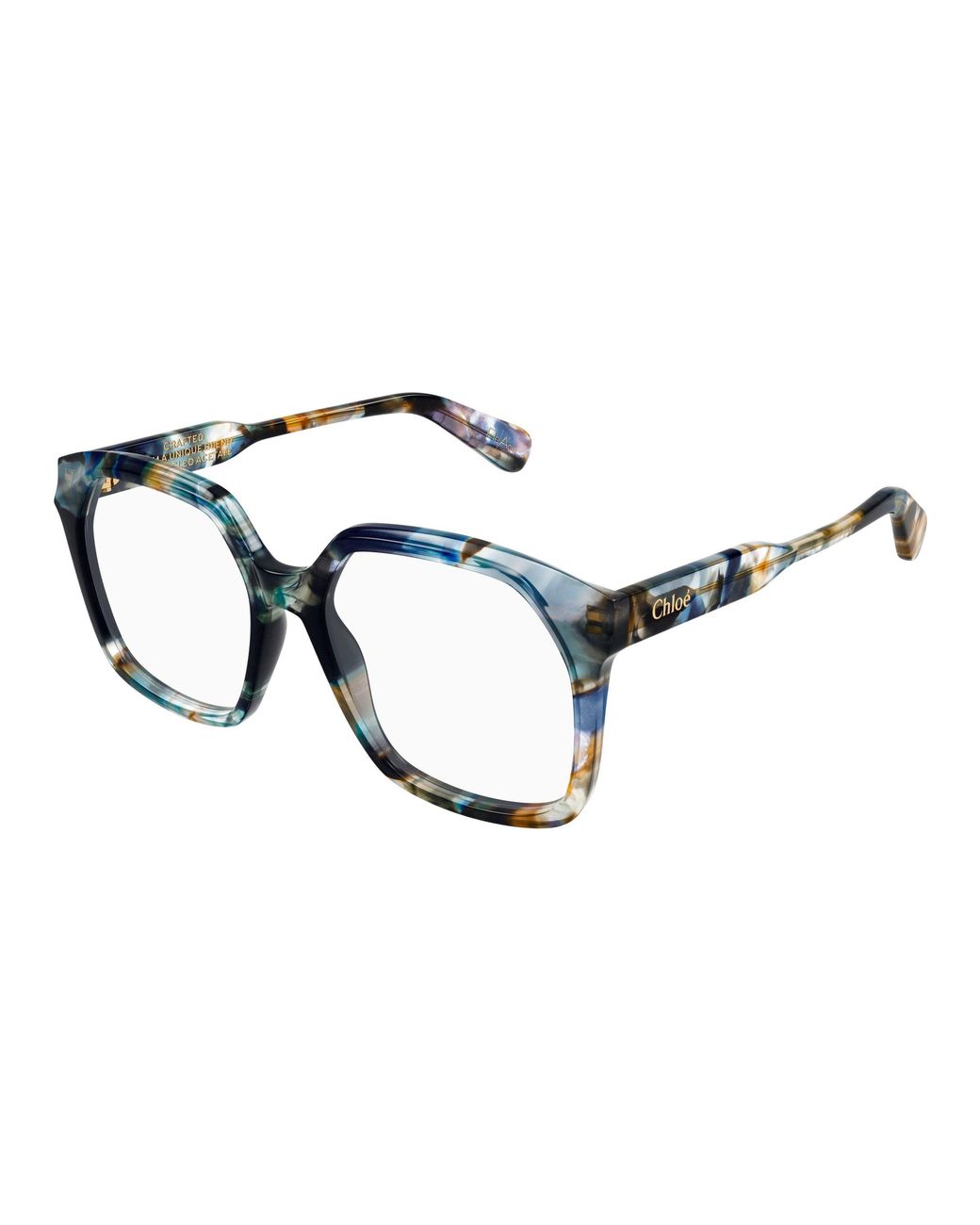 Chloé Black Ch0263O 011 Optical Frames Acetate Transparent Squared