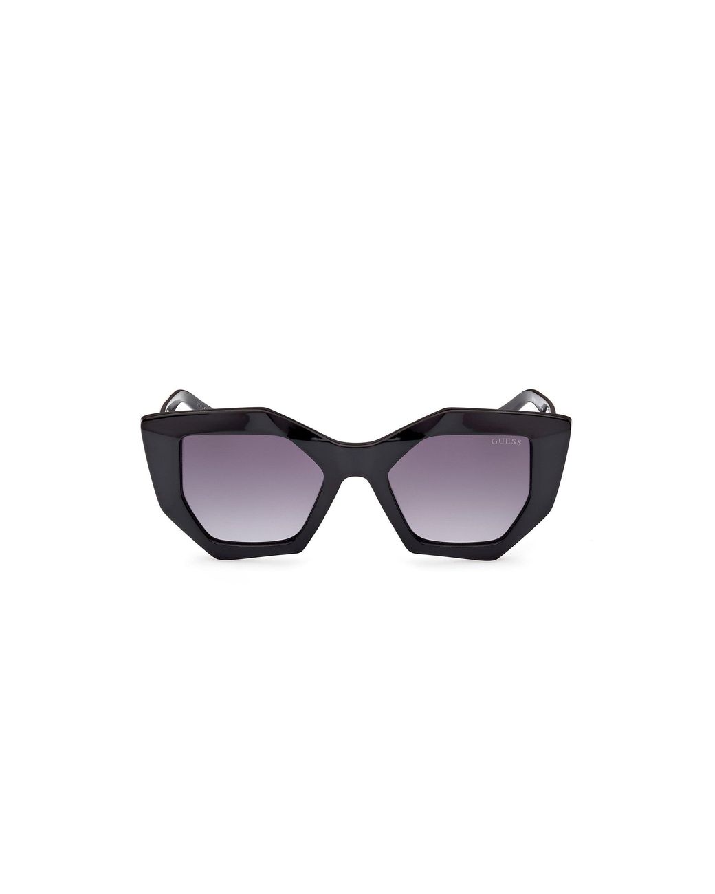 Guess Black Gu7897 01B Sunglasses Injected Geometric Normal Shaded