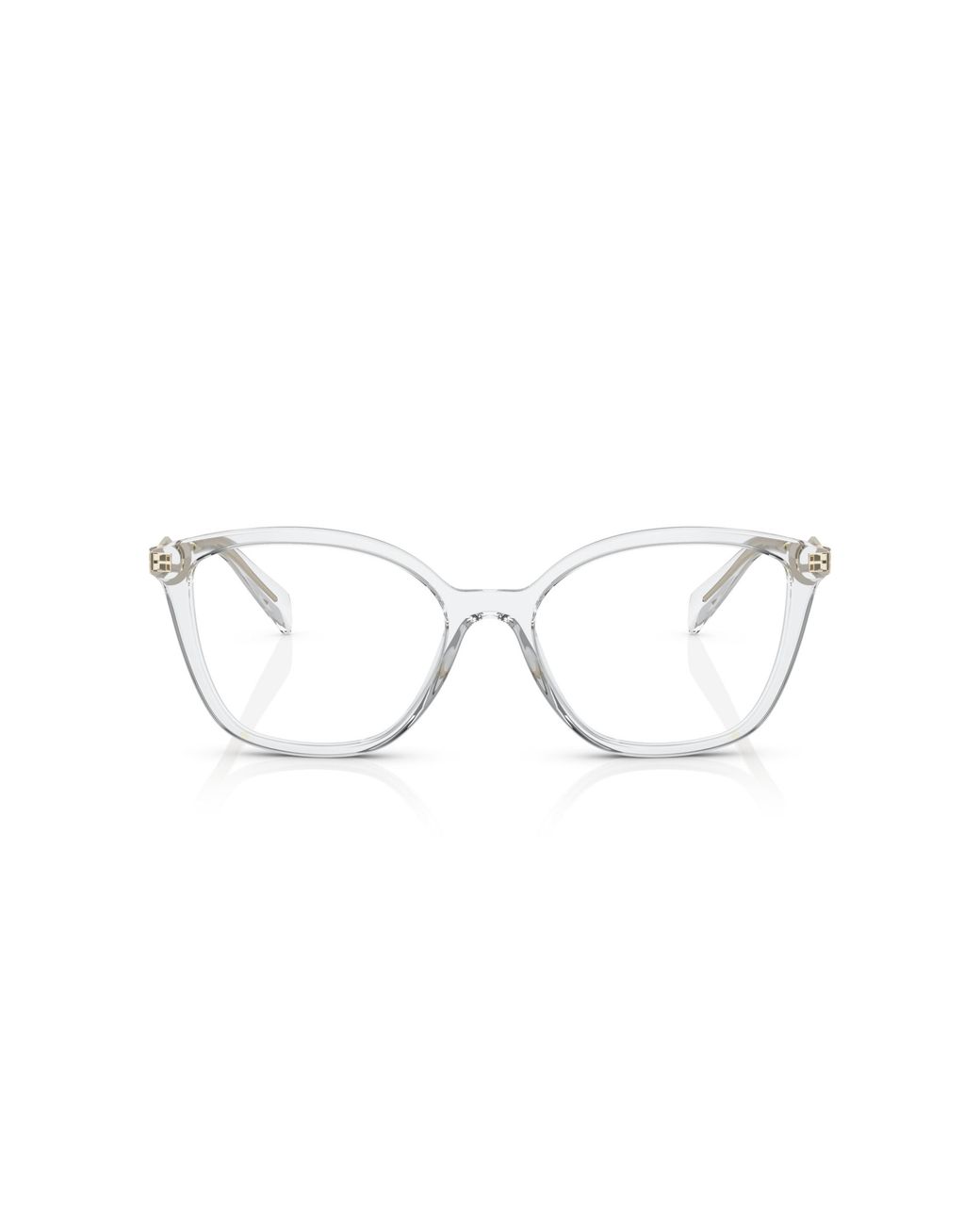 Prada Black Pr 02Zv 2Az1O1 Optical Frames Acetate Butterfly Normal