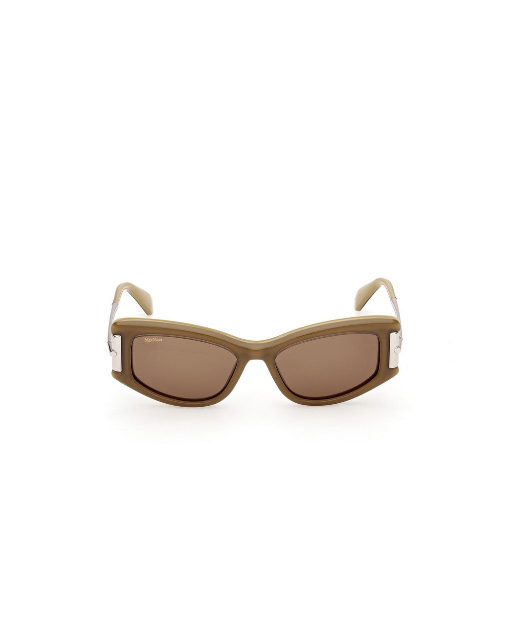 Max Mara Black Mm0189 95N Sunglasses Acetate Cat Eye Normal