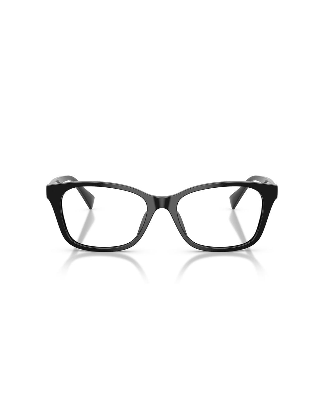 Ralph Lauren Black Ra7202U 5001 Optical Frames Acetate Transparent Geometric Normal
