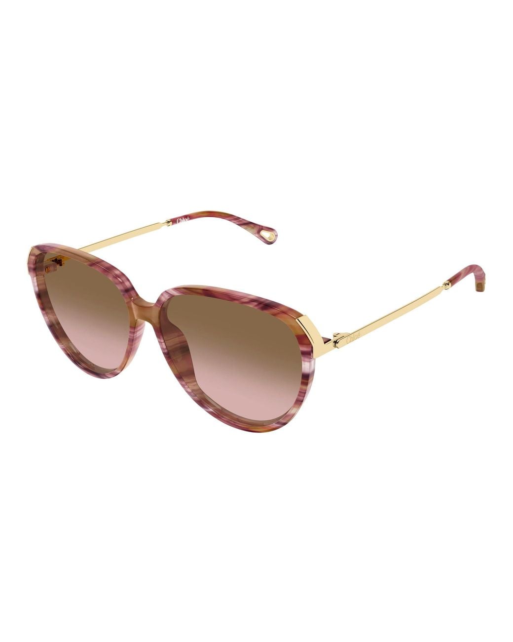 Chloé Black Ch0406S 002 Sunglasses Acetate Round Nuanced