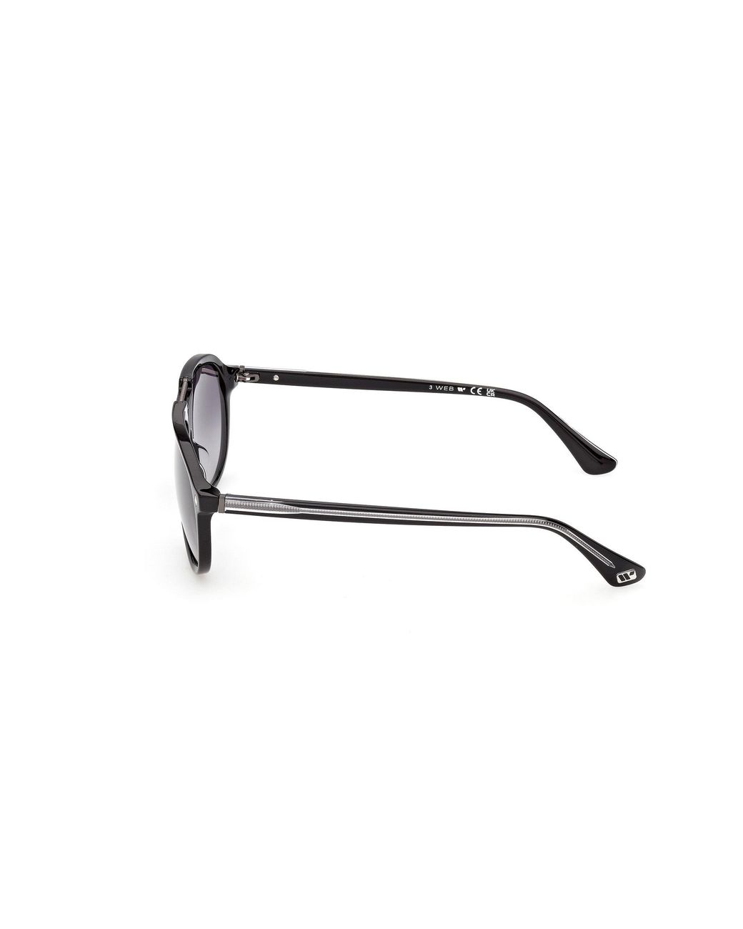 Web Black We0394 05B Sunglasses Acetate Smoke Pilot Normal for men