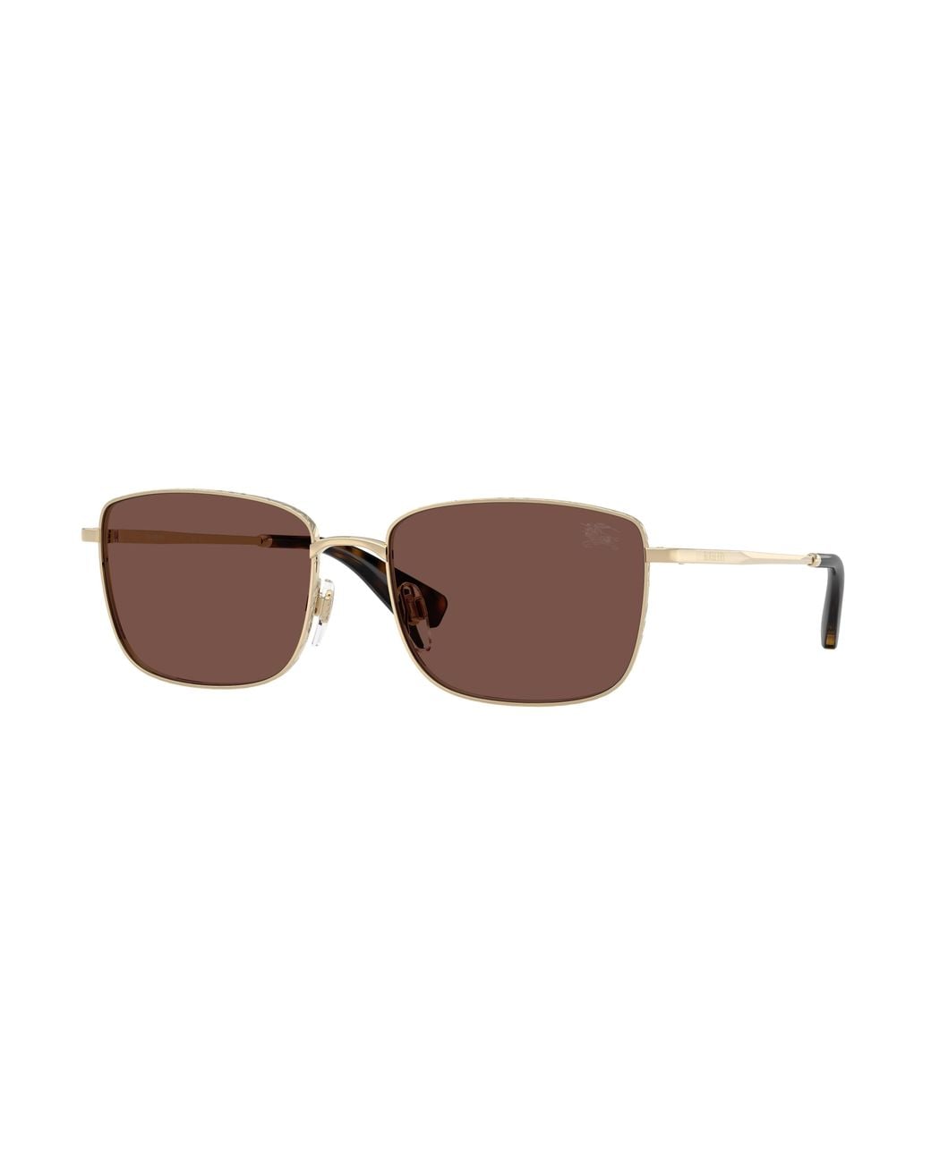 Burberry Black Be3178 110973 Sunglasses Metal Squared Normal