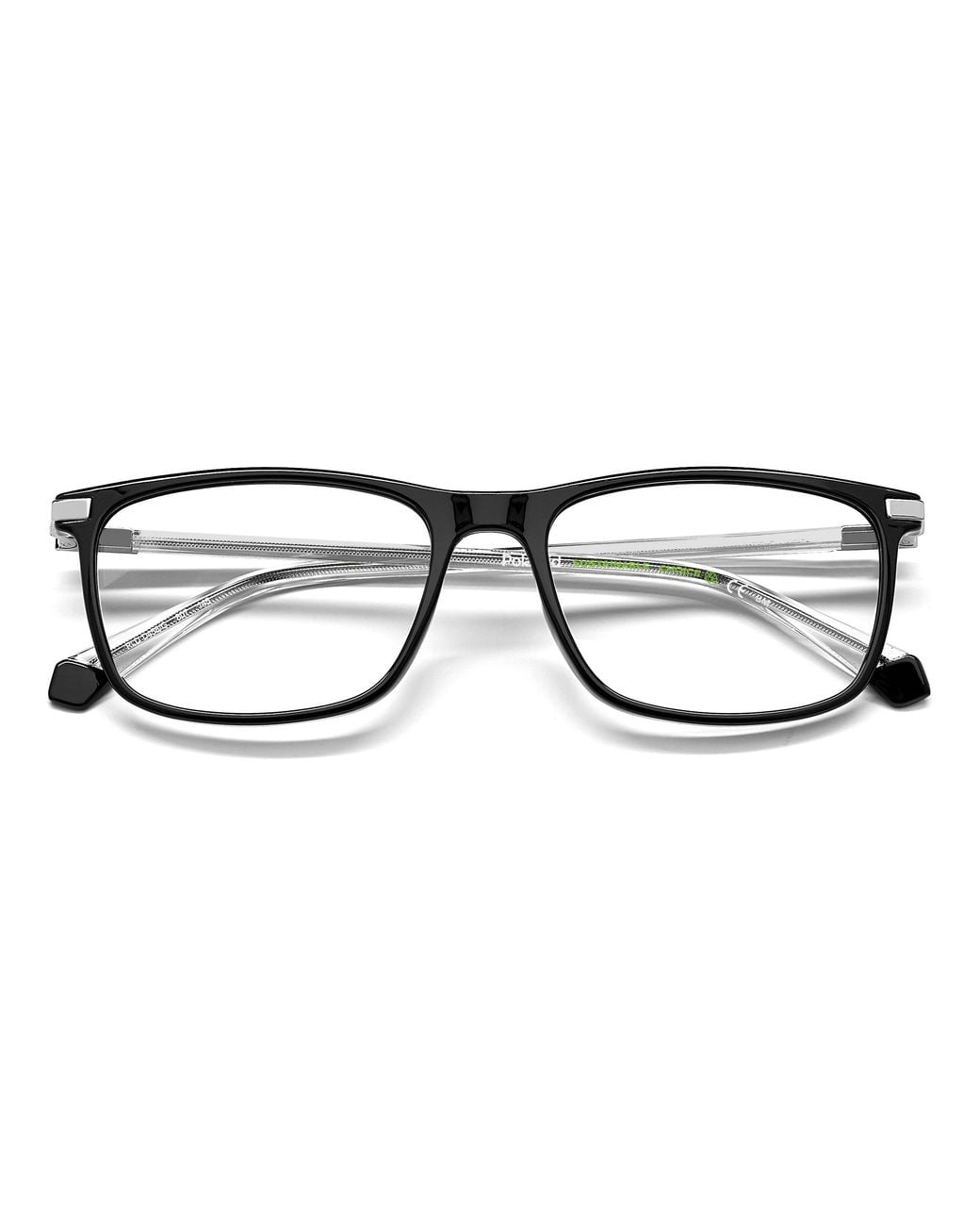 Polaroid Black Pld D458/G 807 Optical Frames Plastic Squared for men
