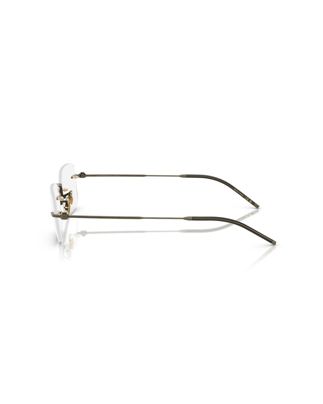 Oliver Peoples Black Ov1359T Tk-10 5284 Optical Frames Titanium Transparent Squared Normal