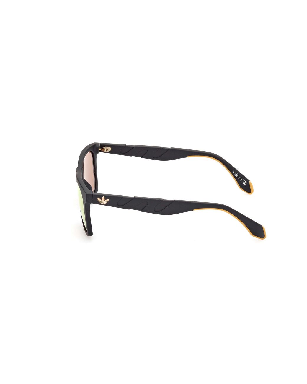 Adidas Black Or0101 02G Sunglasses Injected Squared Normal Mirror