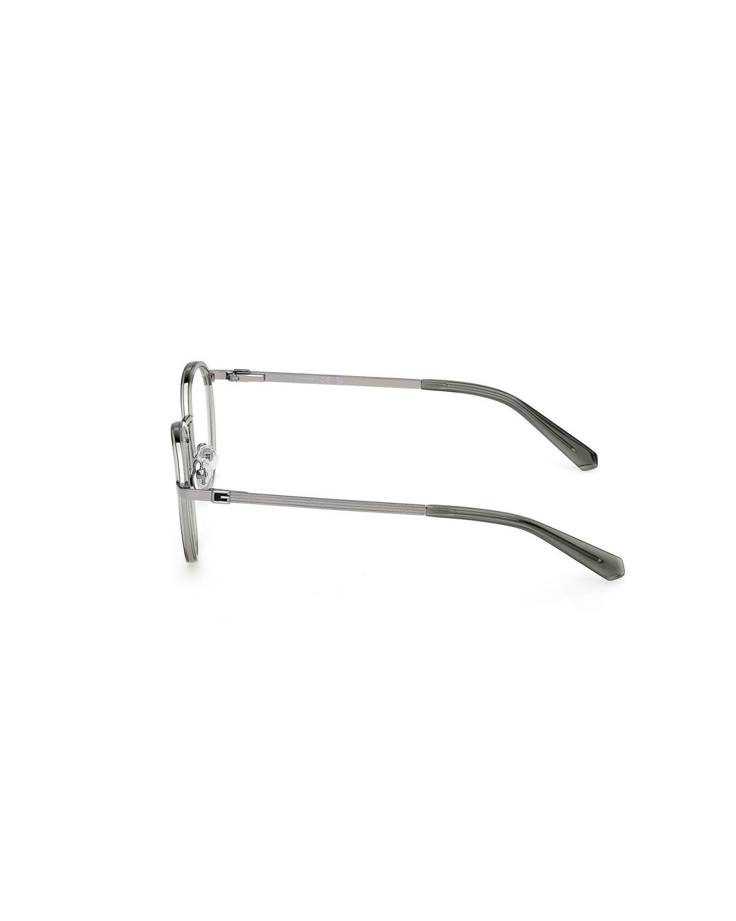 Guess Black Gu50324 96 Optical Frames Injected Round Normal for men