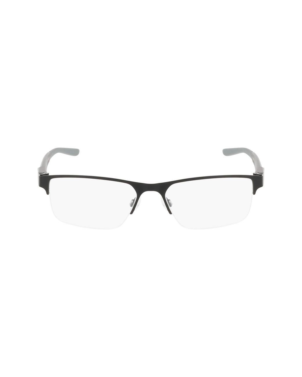 Nike Black 8159 001 Optical Frames Metal Squared Normal for men